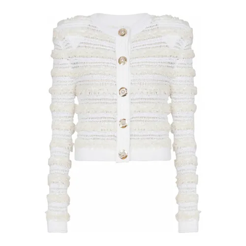 Knitwear > Cardigans - - Balmain - Modalova