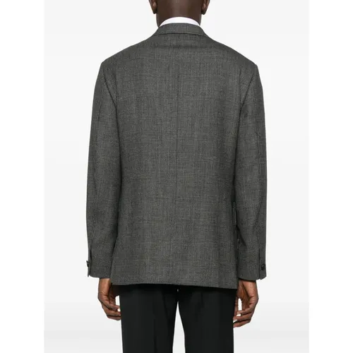 Brioni - Jackets > Blazers - Gray - Brioni - Modalova