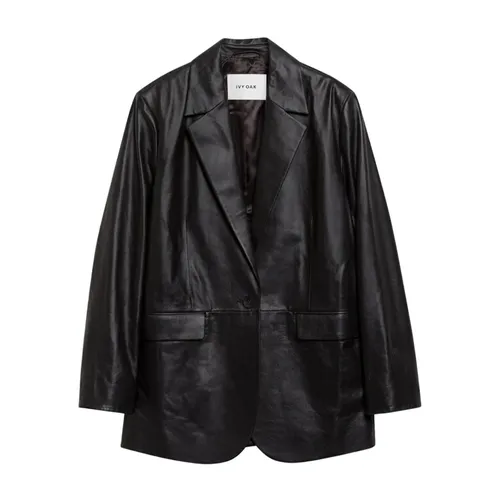 Jackets > Leather Jackets - - IVY OAK - Modalova