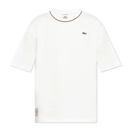 Lacoste - Tops > T-Shirts - White - Lacoste - Modalova