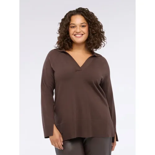 Knitwear > V-neck Knitwear - - Fiorella Rubino - Modalova