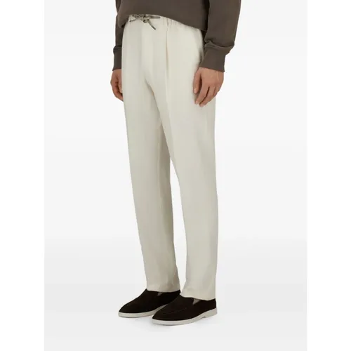 Trousers > Straight Trousers - - Herno - Modalova