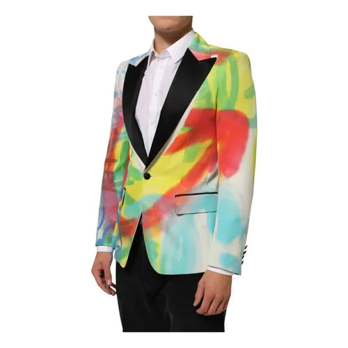 Jackets > Blazers - - Dolce & Gabbana - Modalova