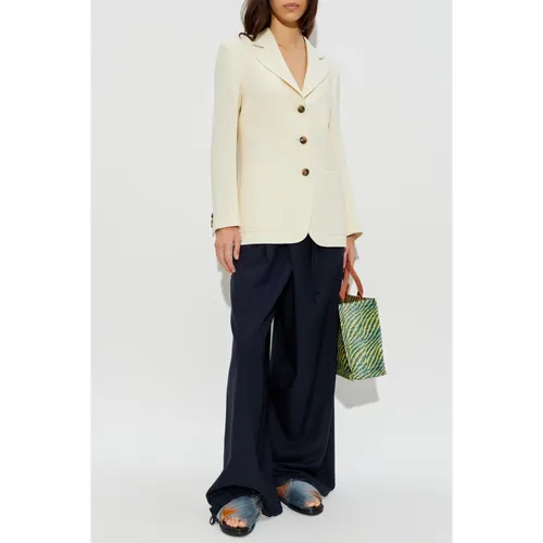 Marni - Jackets > Blazers - Beige - Marni - Modalova