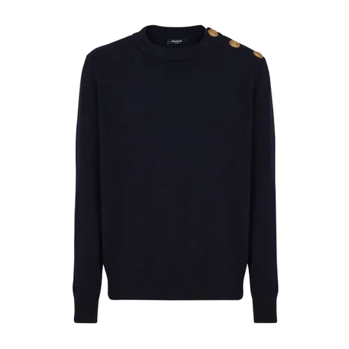 Knitwear > Round-neck Knitwear - - Balmain - Modalova