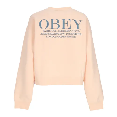 Sweatshirts & Hoodies > Sweatshirts - - Obey - Modalova