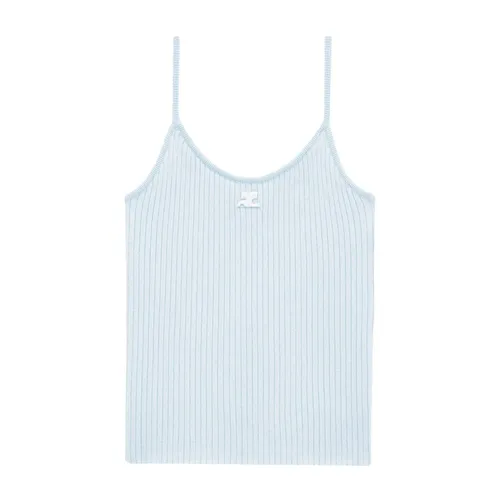 Tops > Sleeveless Tops - - Courrèges - Modalova