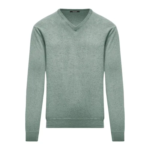 Knitwear > V-neck Knitwear - - BomBoogie - Modalova