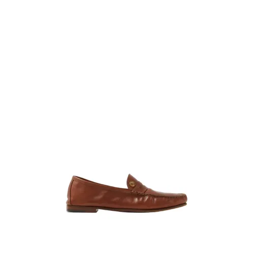 Shoes > Flats > Loafers - - Versace - Modalova