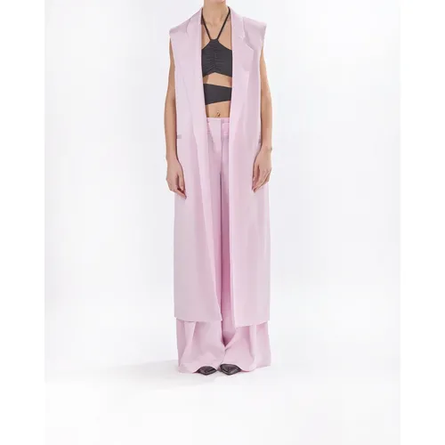 Genny - Jackets > Vests - Pink - Genny - Modalova