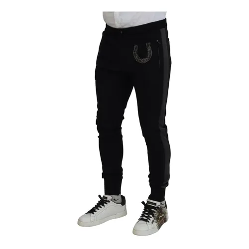 Trousers > Slim-fit Trousers - - Dolce & Gabbana - Modalova
