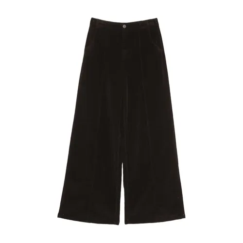 Trousers > Wide Trousers - - Twinset - Modalova
