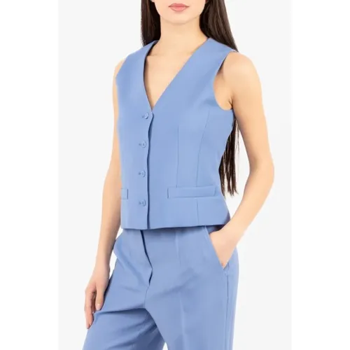 Jackets > Vests - - Max Mara Studio - Modalova