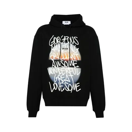 Sweatshirts & Hoodies > Hoodies - - Msgm - Modalova