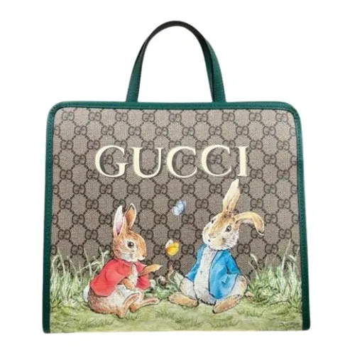 Pre-owned > Pre-owned Bags > Pre-owned Tote Bags - - Gucci Vintage - Modalova