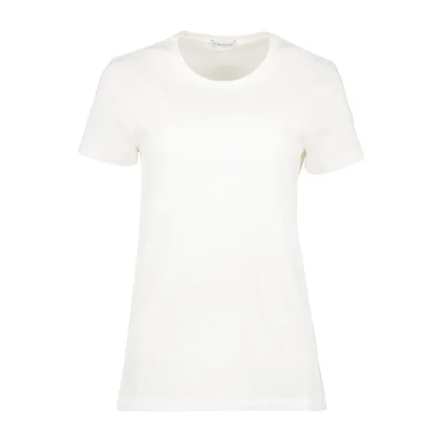 Moncler - Tops > T-Shirts - White - Moncler - Modalova
