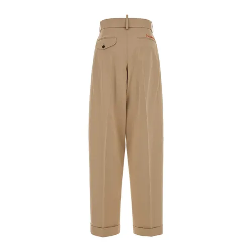 Trousers > Wide Trousers - - Dsquared2 - Modalova