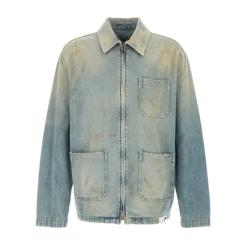 Jackets > Denim Jackets - - Golden Goose - Modalova