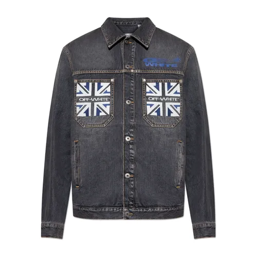 Jackets > Denim Jackets - - Off White - Modalova