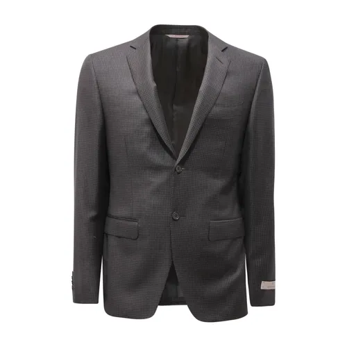 Canali - Jackets > Blazers - Gray - Canali - Modalova