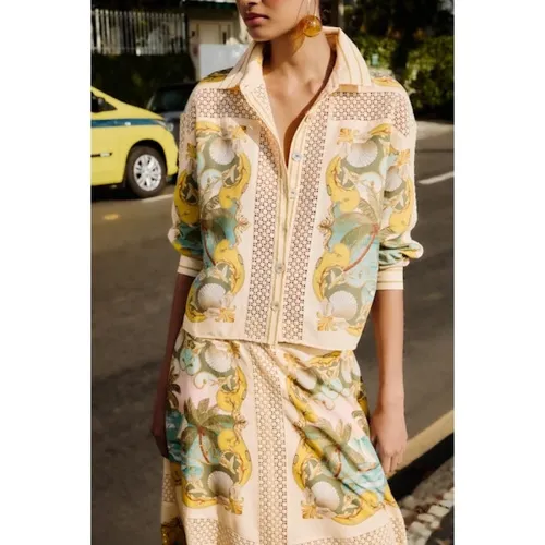 Blouses & Shirts > Shirts - - Farm Rio - Modalova