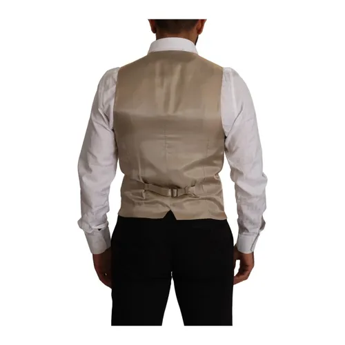 Suits > Suit Vests - - Dolce & Gabbana - Modalova