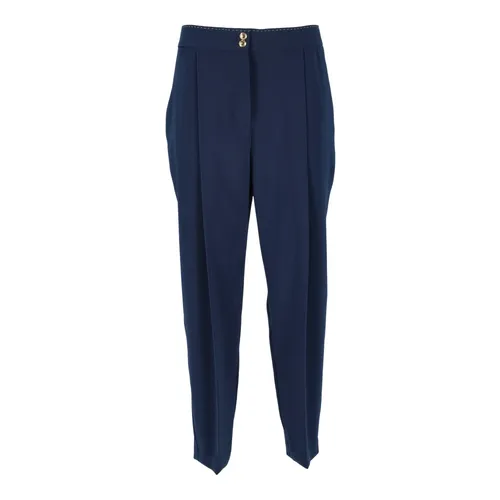 Trousers > Tapered Trousers - - Elisabetta Franchi - Modalova