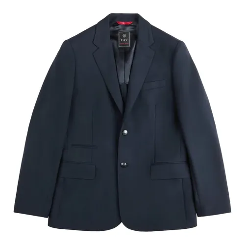 Fay - Jackets > Blazers - Blue - Fay - Modalova