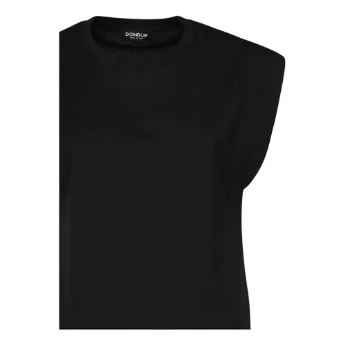 Dondup - Tops > T-Shirts - Black - Dondup - Modalova