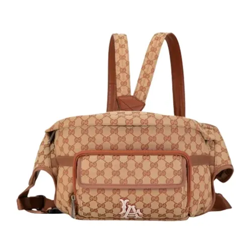 Pre-owned > Pre-owned Bags > Pre-owned Backpacks - - Gucci Vintage - Modalova