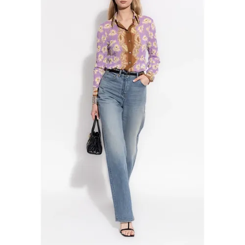 Jeans > Loose-fit Jeans - - Versace - Modalova