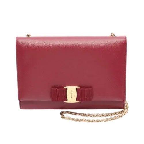Pre-owned > Pre-owned Bags > Pre-owned Clutches - - Salvatore Ferragamo Pre-owned - Modalova