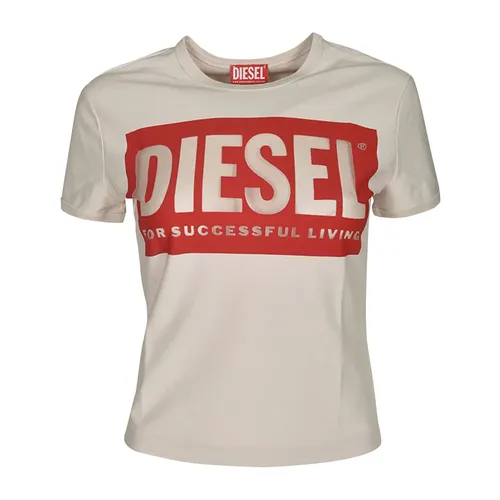Diesel - Tops > T-Shirts - White - Diesel - Modalova
