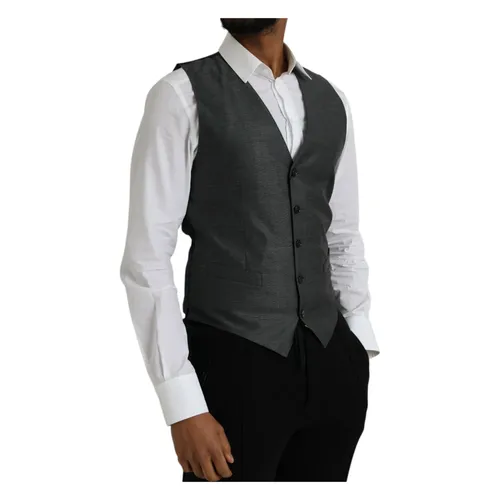 Suits > Suit Vests - - Dolce & Gabbana - Modalova