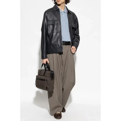 Jackets > Leather Jackets - - PS By Paul Smith - Modalova