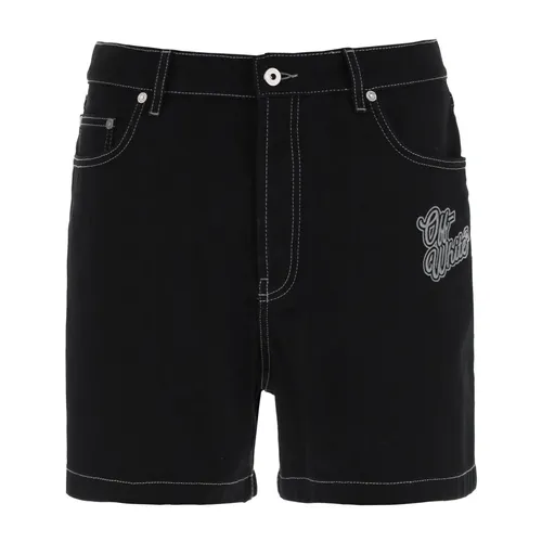 Shorts > Denim Shorts - - Off White - Modalova