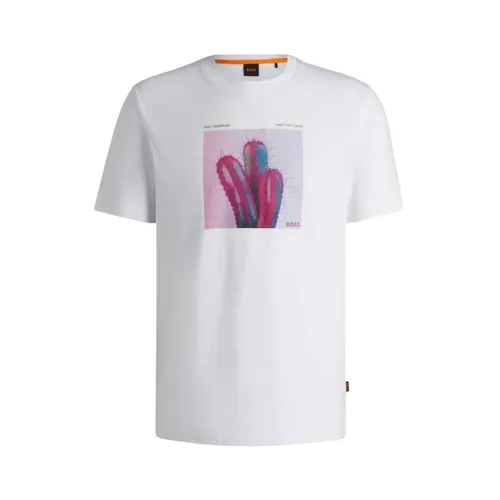 Hugo - Tops > T-Shirts - White - Hugo - Modalova
