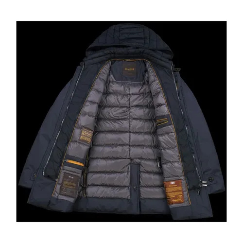 Moorer - Coats > Parkas - Blue - Moorer - Modalova