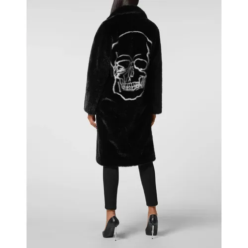 Coats > Single-Breasted Coats - - Philipp Plein - Modalova