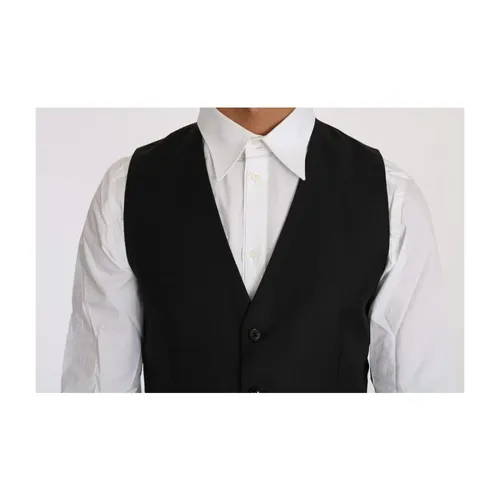Suits > Suit Vests - - Dolce & Gabbana - Modalova