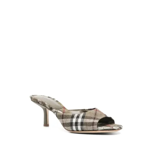 Shoes > Heels > Heeled Mules - - Burberry - Modalova