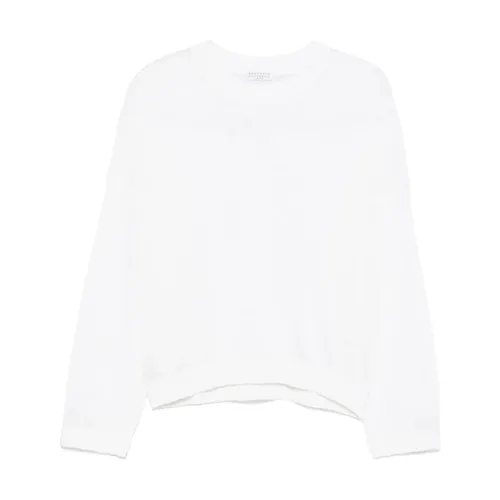 Knitwear > Round-neck Knitwear - - Brunello Cucinelli - Modalova