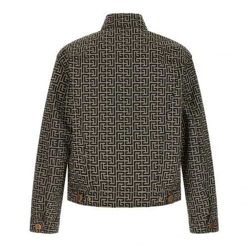 Jackets > Denim Jackets - - Balmain - Modalova