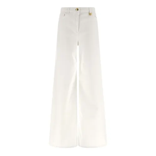 Jeans > Wide Jeans - - Elisabetta Franchi - Modalova