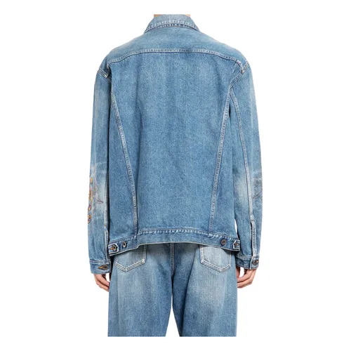 Jackets > Denim Jackets - - Khoki - Modalova