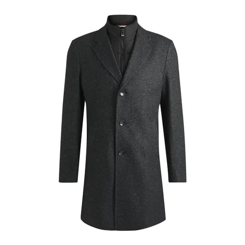 Coats > Single-Breasted Coats - - Hugo Boss - Modalova
