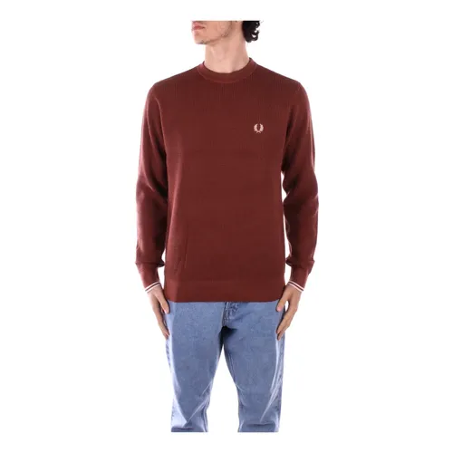 Knitwear > Round-neck Knitwear - - Fred Perry - Modalova