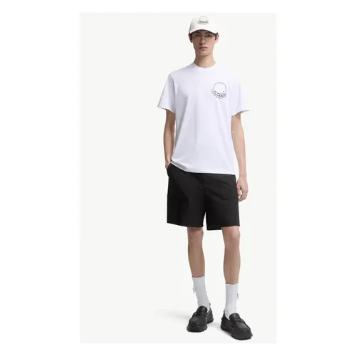 Moncler - Tops > T-Shirts - White - Moncler - Modalova