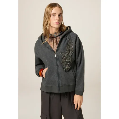 Sweatshirts & Hoodies > Zip-throughs - - Oltre - Modalova