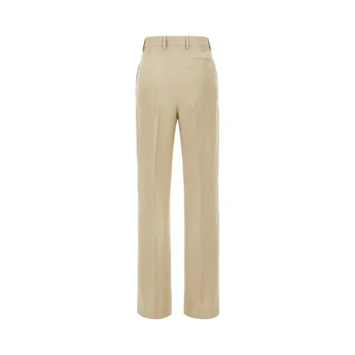 Trousers > Straight Trousers - - Ferragamo - Modalova